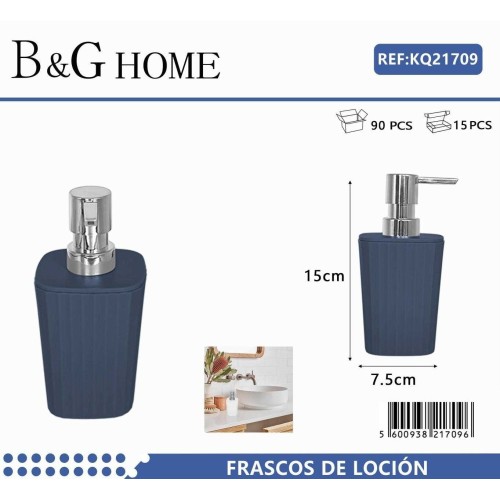 Θήκη κρεμοσάπουνου Dispenser πλαστική - Blue - 21709 Θήκη κρεμοσάπουνου Dispenser πλαστική - Blue - 21709