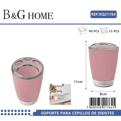 Θήκη οδοντόβουρτσας πλαστική - Pink - 21764 Θήκη οδοντόβουρτσας πλαστική - Pink - 21764