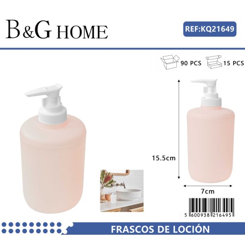 Θήκη κρεμοσάπουνου Dispenser πλαστική - Light Pink - 21649 Θήκη κρεμοσάπουνου Dispenser πλαστική - Light Pink - 21649
