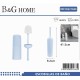 Βουρτσάκι τουαλέτας - Πιγκάλ - Light Blue - 21666 Βουρτσάκι τουαλέτας - Πιγκάλ - Light Blue - 21666