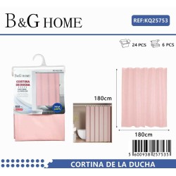Κουρτίνα μπάνιου - Light Pink - 1.8x1.8m - 25753