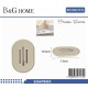 Σαπουνοθήκη μπάνιου πλαστική - Beige - 21574 Σαπουνοθήκη μπάνιου πλαστική - Beige - 21574