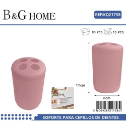 Θήκη οδοντόβουρτσας πλαστική - Pink - 21758 - 5PCS