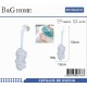 Σφουγγάρι μπάνιου δίχτυ με λαβή - Light Blue - 26187 Σφουγγάρι μπάνιου δίχτυ με λαβή - Light Blue - 26187