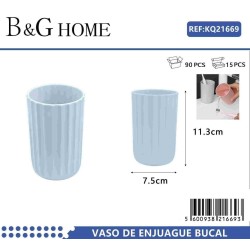 Θήκη οδοντόβουρτσας πλαστική - Light Blue - 21669 - 5PCS