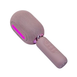 Ασύρματο μικρόφωνο Karaoke με ηχείο - KMC-300 - 014567 - Pink