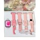 Σετ Smartwatch με 4 λουράκια - Z97 Mini - 064748 - Pink Σετ Smartwatch με 4 λουράκια - Z97 Mini - 064748 - Pink