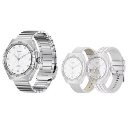 Σετ Smartwatch με 3 λουράκια - LG80 Mini - 065066 - White