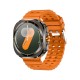 Σετ Smartwatch με 2 λουράκια - Z7 Ultra - 065219 - Orange Σετ Smartwatch με 2 λουράκια - Z7 Ultra - 065219 - Orange
