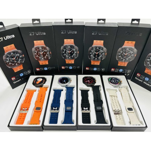 Σετ Smartwatch με 2 λουράκια - Z7 Ultra - 065219 - Blue Σετ Smartwatch με 2 λουράκια - Z7 Ultra - 065219 - Blue