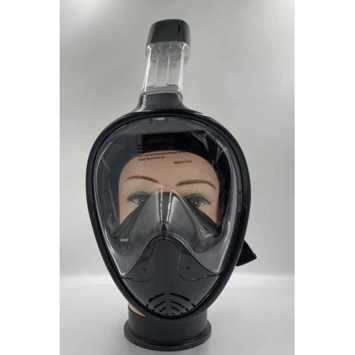 Μάσκα θαλάσσης Full Face με αναπνευστήρα - 27121 - Black Μάσκα θαλάσσης Full Face με αναπνευστήρα - 27121 - Black