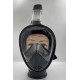 Μάσκα θαλάσσης Full Face με αναπνευστήρα - 27121 - Black Μάσκα θαλάσσης Full Face με αναπνευστήρα - 27121 - Black