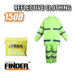 Αδιάβροχη φόρμα εργασίας με ανακλαστικά - No.2XL - Finder - 194787