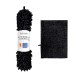 Πατάκι μπάνιου - 6C - Black - - 50x80cm - Black - 20881 Πατάκι μπάνιου - 6C - Black - - 50x80cm - Black - 20881