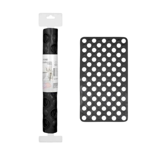Αντιολισθητικό πατάκι μπάνιου - 6C - 36x66cm - Black - 21081 Αντιολισθητικό πατάκι μπάνιου - 6C - 36x66cm - Black - 21081