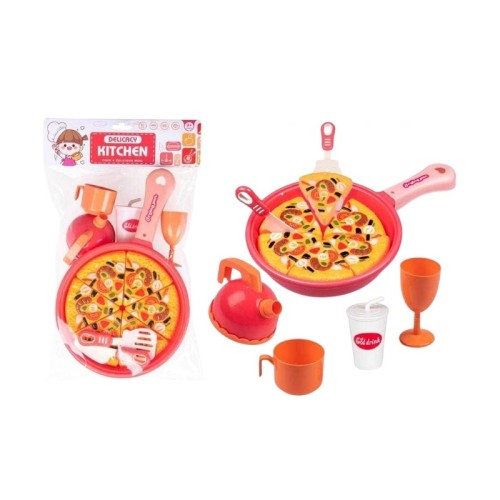 Σετ κοπής τροφίμων με αξεσουάρ - Pizza - 1056 - 215222 Σετ κοπής τροφίμων με αξεσουάρ - Pizza - 1056 - 215222