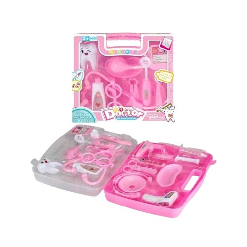 Παιδικό σετ ιατρικής - 013 - 215235 - Pink Παιδικό σετ ιατρικής - 013 - 215235 - Pink