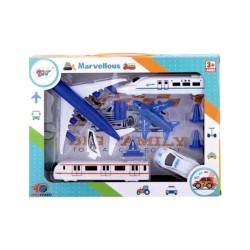 Σετ οχήματα πόλης με αξεσουάρ - ZC361D - 215249