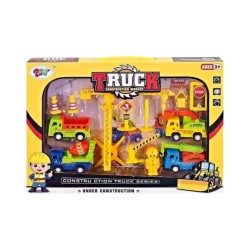 Σετ οχήματα εργασίας με αξεσουάρ - 333-62B - 215250