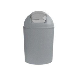 Κάδος απορριμμάτων μπάνιου πλαστικός - Grey - 21617