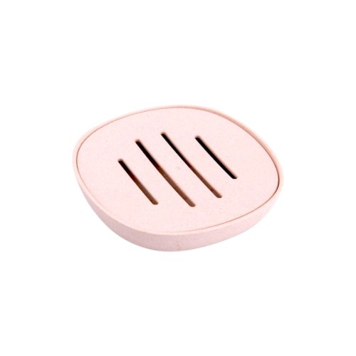 Σαπουνοθήκη μπάνιου πλαστική - Light Pink - 21628 Σαπουνοθήκη μπάνιου πλαστική - Light Pink - 21628