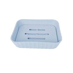 Σαπουνοθήκη μπάνιου πλαστική - Light Blue - 21676 - 5PCS