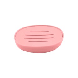 Σαπουνοθήκη μπάνιου πλαστική - Pink - 21736 - 5PCS