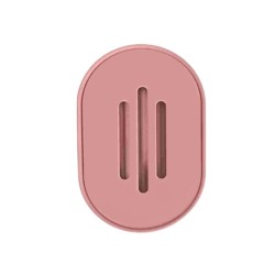 Σαπουνοθήκη μπάνιου πλαστική - Pink - 21754 - 5PCS