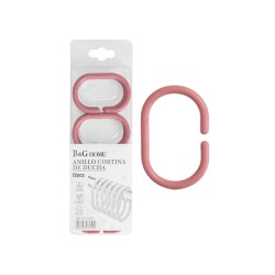 Κρίκοι κουρτίνας μπάνιου - Pink - 21767