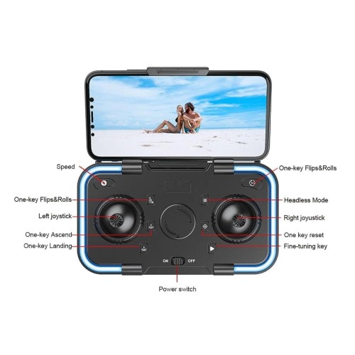 Παιδικό Drone με κάμερα - F187 - 480P - 2.4G - 218113 Παιδικό Drone με κάμερα - F187 - 480P - 2.4G - 218113