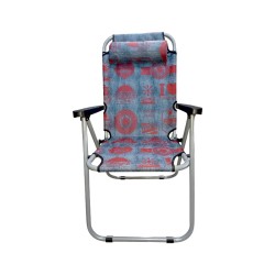 Πτυσσόμενη καρέκλα camping - 1680NZ - 241804 - Blue/Red