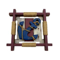 Σετ διακοσμητικά Souvenir τοίχου - Άγκυρα - 2 τεμάχια - 251674