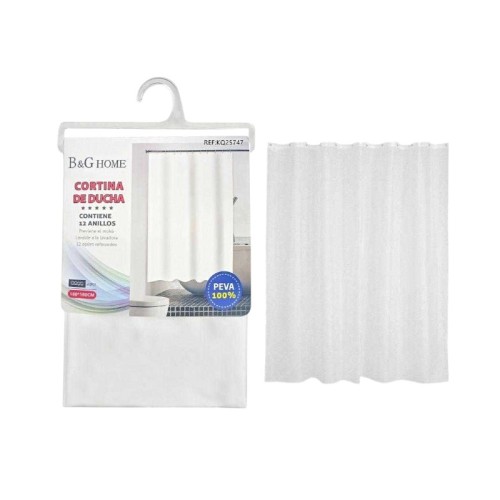 Κουρτίνα μπάνιου - White - 1.8x2m - 25748 Κουρτίνα μπάνιου - White - 1.8x2m - 25748