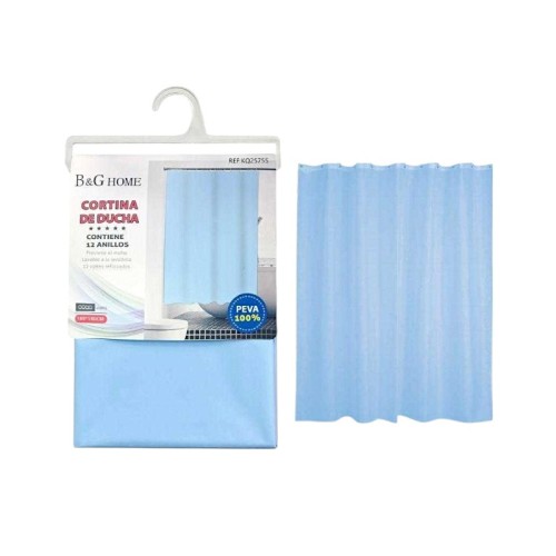 Κουρτίνα μπάνιου - Light Blue - 1.8x2m - 25756 Κουρτίνα μπάνιου - Light Blue - 1.8x2m - 25756