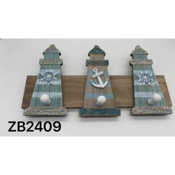 Σετ διακοσμητικά Souvenir - Κρεμάστρα - ZB2409 - 4 τεμάχια - 251964