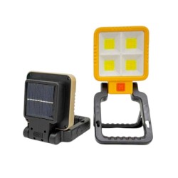 Επαναφορτιζόμενος προβολέας εργασίας LED με ηλιακό πάνελ - 9808A - 419321 Επαναφορτιζόμενος προβολέας εργασίας LED με ηλιακό πάνελ - 9808A - 419321
