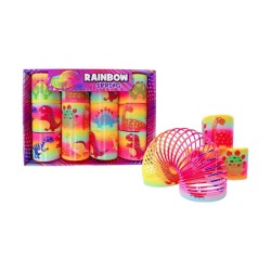 Σετ ελατήρια πολύχρωμα με σχέδια - 12pcs - A7065-K3 - 502188