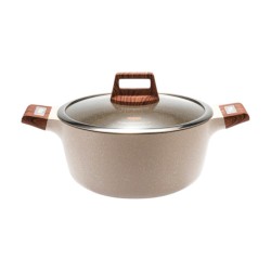 Κατσαρόλα αντικολλητική με καπάκι - 2.7L - CA005-B20-Beige - DSP - 567316 Κατσαρόλα αντικολλητική με καπάκι - 2.7L - CA005-B20-Beige - DSP - 567316