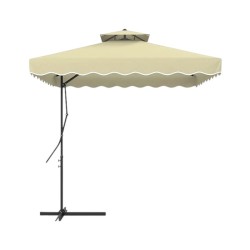 Ομπρέλα κήπου κρεμαστή - YB3099 - 585373 - Beige Ομπρέλα κήπου κρεμαστή - YB3099 - 585373 - Beige