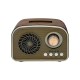 Επαναφορτιζόμενο ραδιόφωνο Retro - M1010BT - 610100 Επαναφορτιζόμενο ραδιόφωνο Retro - M1010BT - 610100