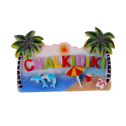 Tουριστικό μαγνητάκι Souvenir – Σετ 12pcs - Resin Magnet - Chalkidiki - 678097 Tουριστικό μαγνητάκι Souvenir – Σετ 12pcs - Resin Magnet - Chalkidiki - 678097
