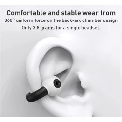 Ασύρματα ακουστικά Bluetooth με θήκη φόρτισης - TS-10 - 721562 - White