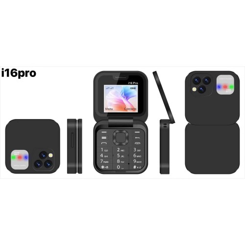 Κινητό τηλέφωνο - i16 Pro - 812174 - Black Κινητό τηλέφωνο - i16 Pro - 812174 - Black