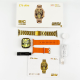 Σετ Smartwatch με 2 λουράκια - Z76 Ultra - 880020 - Gold/Orange Σετ Smartwatch με 2 λουράκια - Z76 Ultra - 880020 - Gold/Orange