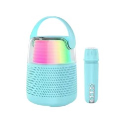 Ασύρματο ηχείο Bluetooth με μικρόφωνο Karaoke - KMS-151 - 885499 - Blue
