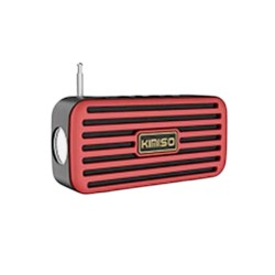 Ασύρματο ηχείο Bluetooth με φακό - KMS-03A - 885888 - Red Ασύρματο ηχείο Bluetooth με φακό - KMS-03A - 885888 - Red