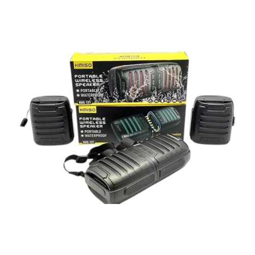 Ασύρματο ηχείο Bluetooth αδιάβροχο - 2in1 - KMS-121 - 886144 - Black Ασύρματο ηχείο Bluetooth αδιάβροχο - 2in1 - KMS-121 - 886144 - Black