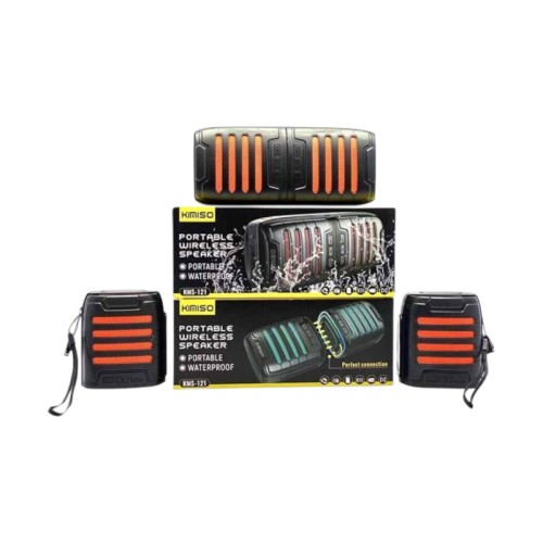 Ασύρματο ηχείο Bluetooth αδιάβροχο - 2in1 - KMS-121 - 886144 - Orange Ασύρματο ηχείο Bluetooth αδιάβροχο - 2in1 - KMS-121 - 886144 - Orange