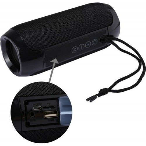 Ασύρματο ηχείο Bluetooth - TG117 - 886793 - Black