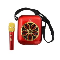 Ασύρματο ηχείο Bluetooth με μικρόφωνο Karaoke - YS-A20 - 887103 - Red